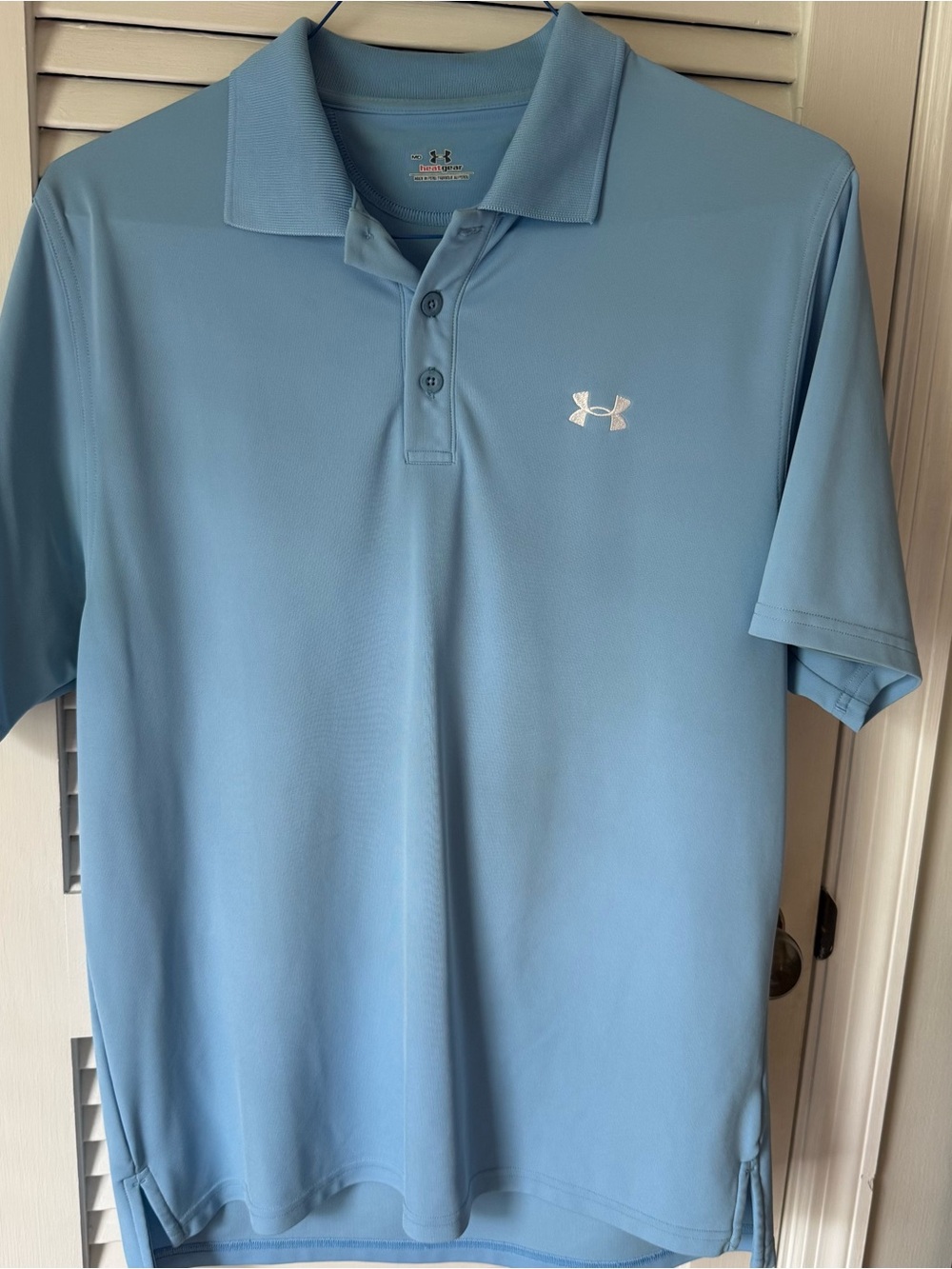Under Armour Men’s Sky Blue Performance Polo